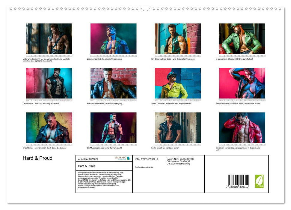 Hard & Proud (CALVENDO Premium Wandkalender 2026)