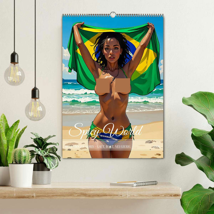 Spicy World - Sonne, Lust und Rio de Janeiro (CALVENDO Wandkalender 2026)
