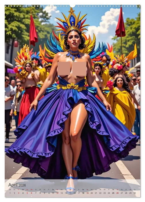 Spicy World - Sonne, Lust und Rio de Janeiro (CALVENDO Wandkalender 2026)