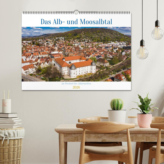 Das Alb- und Moosalbtal (CALVENDO Wandkalender 2026)