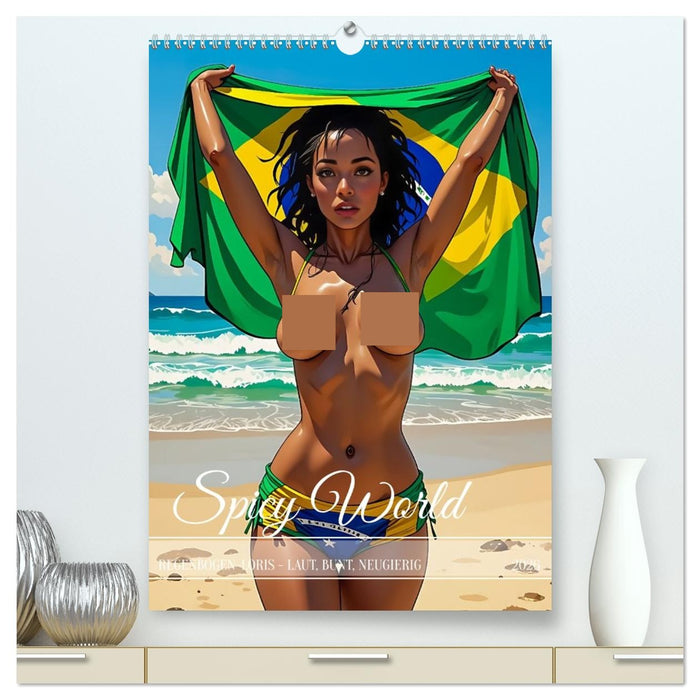 Spicy World - Sonne, Lust und Rio de Janeiro (CALVENDO Premium Wandkalender 2026)