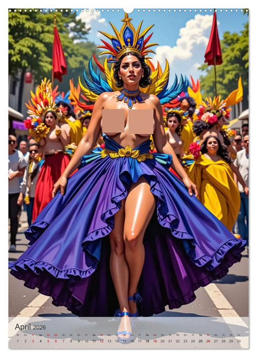 Spicy World - Sonne, Lust und Rio de Janeiro (CALVENDO Premium Wandkalender 2026)