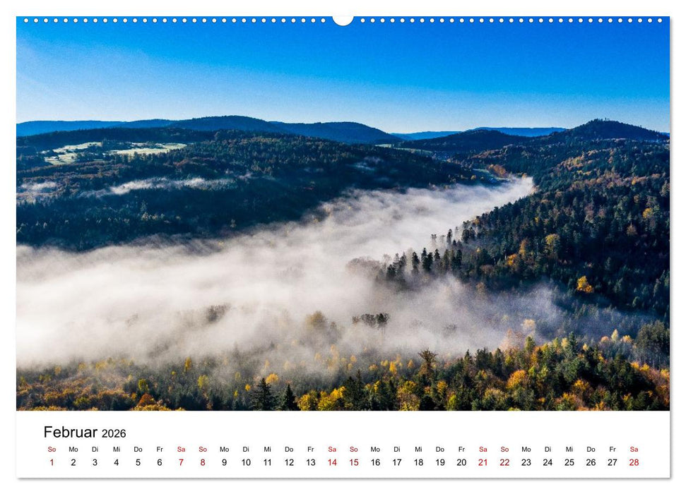 Das Alb- und Moosalbtal (CALVENDO Premium Wandkalender 2026)