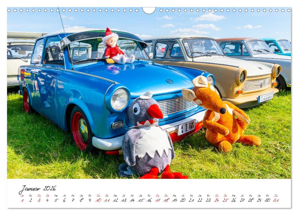 Trabi-Treffen (CALVENDO Wandkalender 2026)