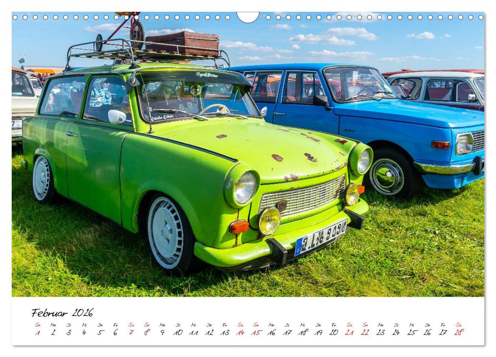 Trabi-Treffen (CALVENDO Wandkalender 2026)
