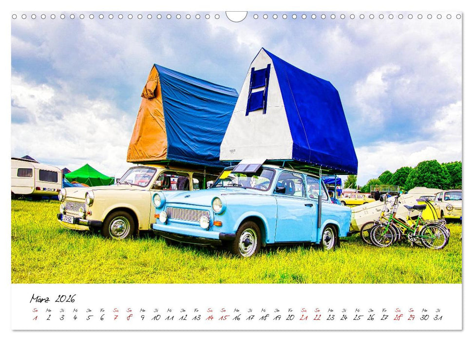Trabi-Treffen (CALVENDO Wandkalender 2026)