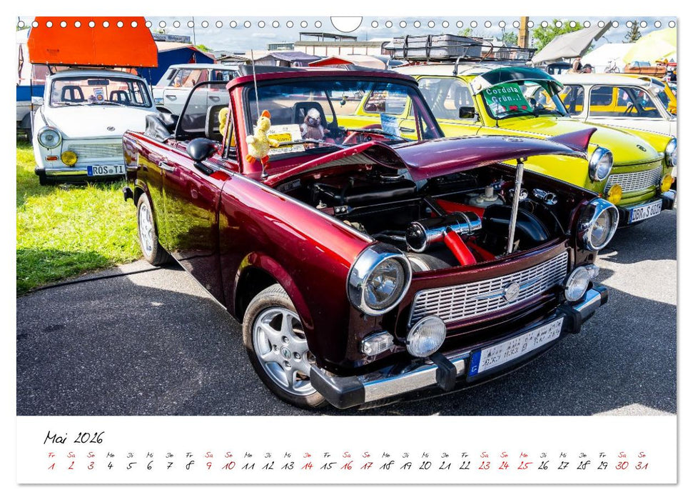 Trabi-Treffen (CALVENDO Wandkalender 2026)