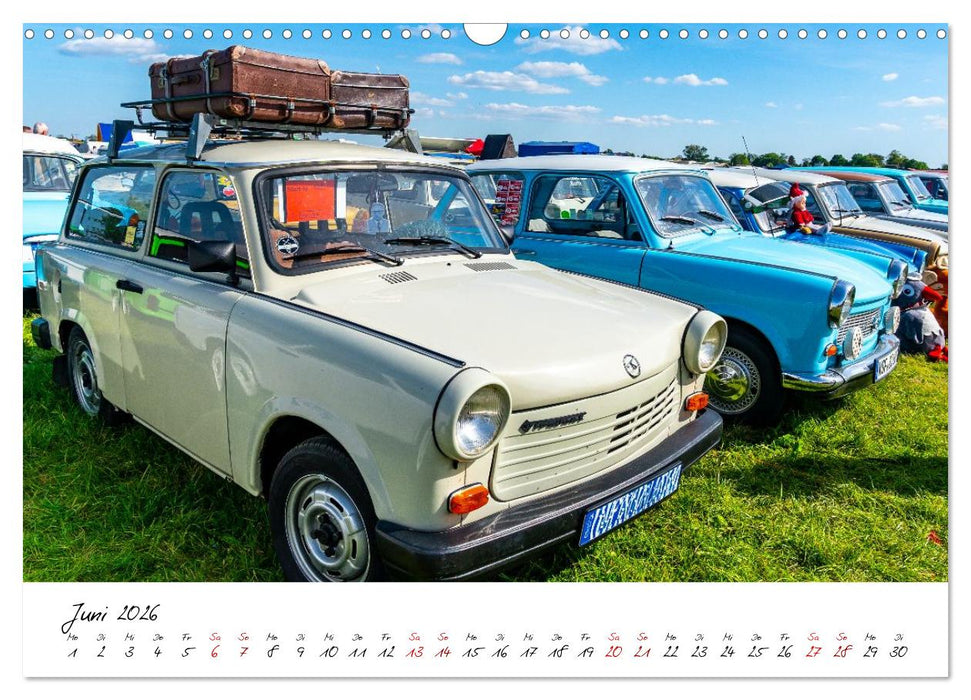 Trabi-Treffen (CALVENDO Wandkalender 2026)
