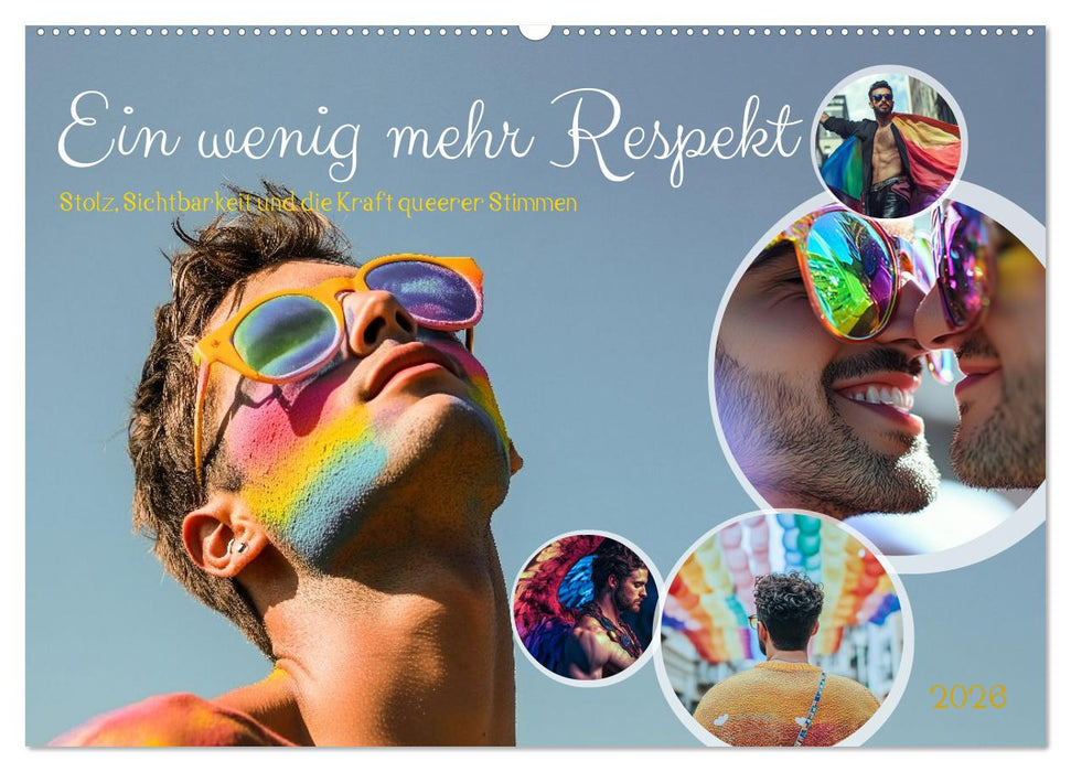 Ein wenig mehr Respekt (CALVENDO Wandkalender 2026)