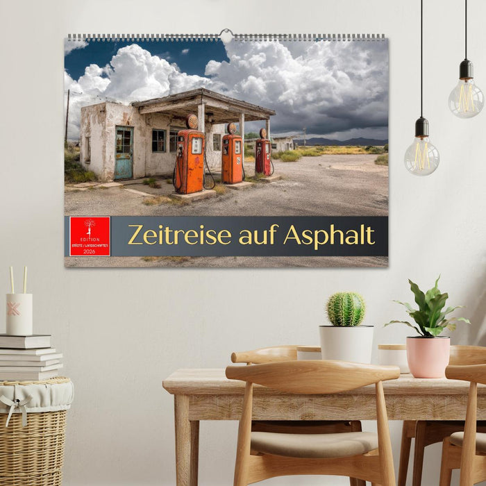 Zeitreise auf Asphalt (CALVENDO Wandkalender 2026)