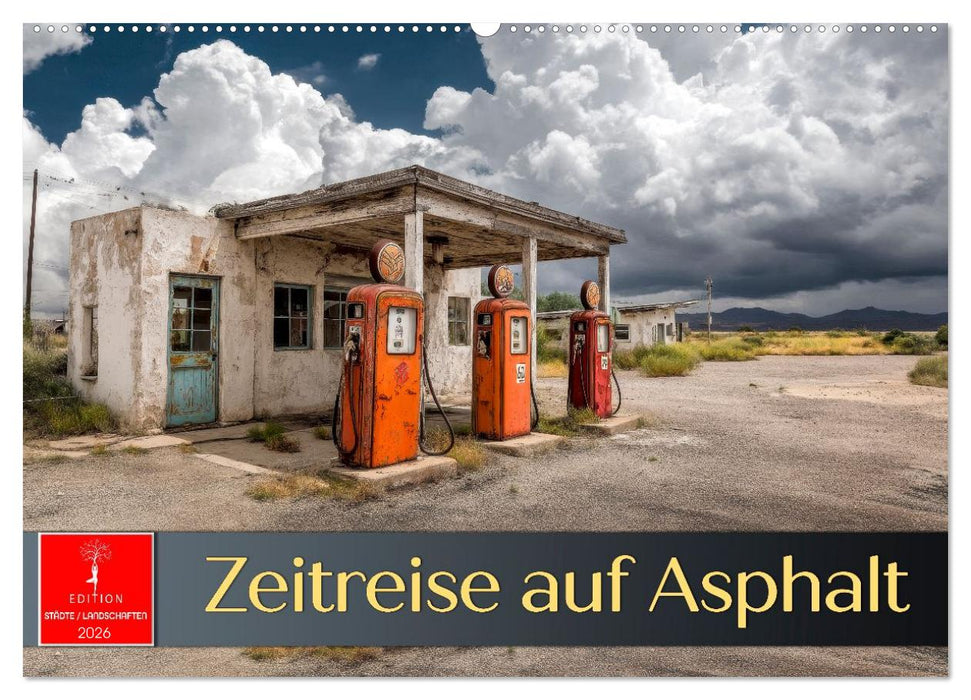 Zeitreise auf Asphalt (CALVENDO Wandkalender 2026)