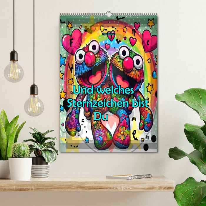 Und welches Sternzeichen bist du (CALVENDO Wandkalender 2026)