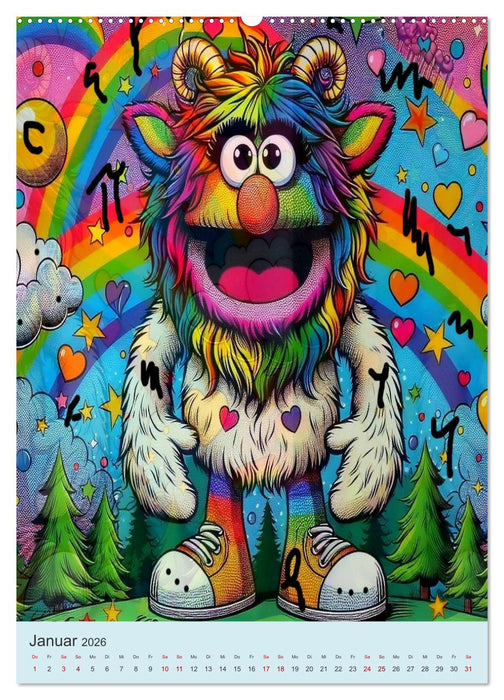 Und welches Sternzeichen bist du (CALVENDO Wandkalender 2026)