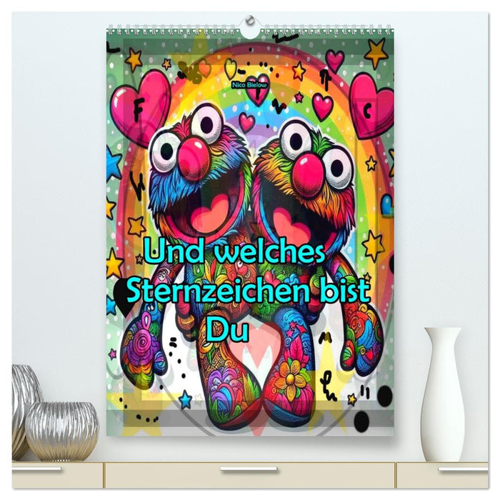 Und welches Sternzeichen bist du (CALVENDO Premium Wandkalender 2026)