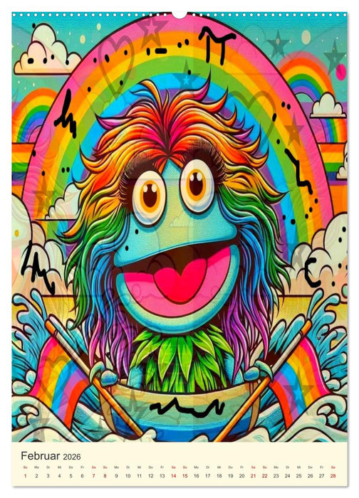 Und welches Sternzeichen bist du (CALVENDO Premium Wandkalender 2026)