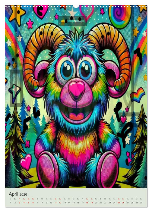 Und welches Sternzeichen bist du (CALVENDO Premium Wandkalender 2026)