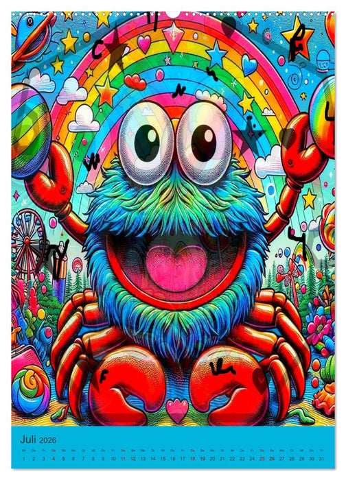 Und welches Sternzeichen bist du (CALVENDO Premium Wandkalender 2026)