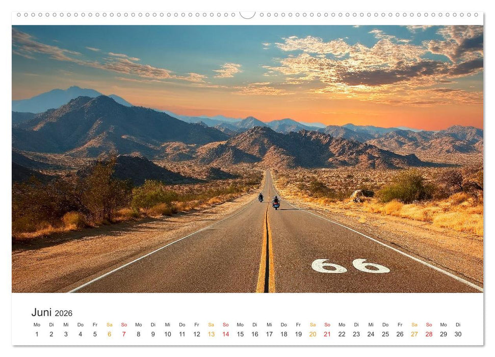 Zeitreise auf Asphalt (CALVENDO Premium Wandkalender 2026)