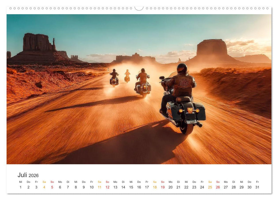 Zeitreise auf Asphalt (CALVENDO Premium Wandkalender 2026)