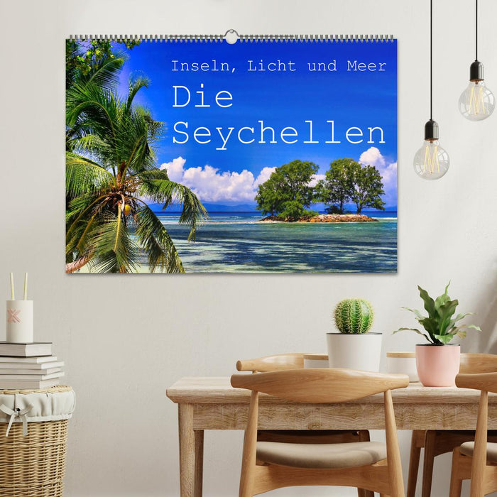 Inseln, Licht und Meer - die Seychellen (CALVENDO Wandkalender 2026)