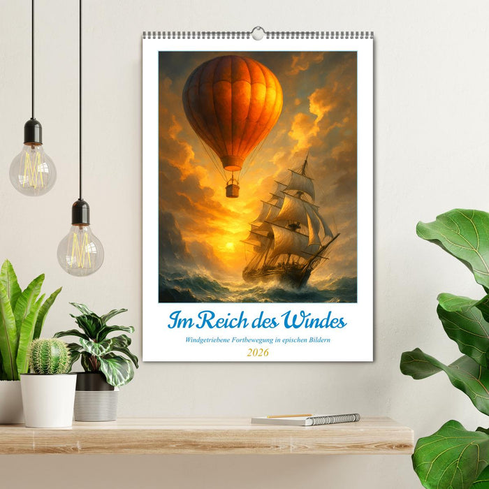 Im Reich des Windes (CALVENDO Wandkalender 2026)