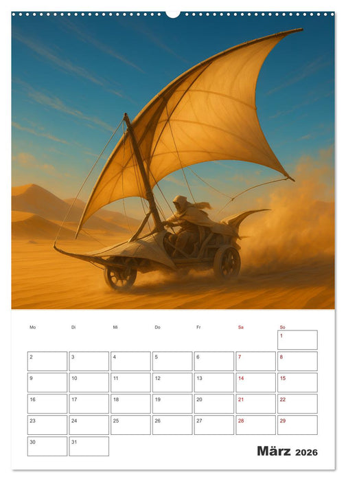 Im Reich des Windes (CALVENDO Wandkalender 2026)