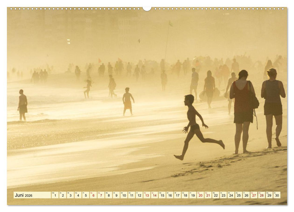 An Rio's Stränden (CALVENDO Wandkalender 2026)