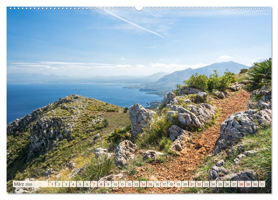 Sizilien: Trauminsel im Mittelmeer (CALVENDO Wandkalender 2026)