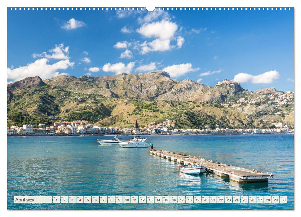 Sizilien: Trauminsel im Mittelmeer (CALVENDO Wandkalender 2026)