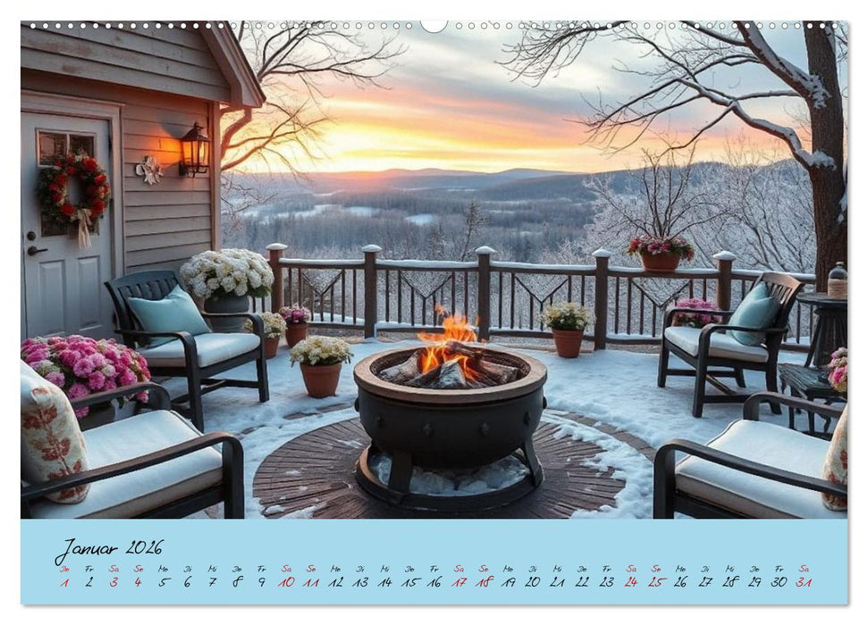 Zwischen Hügeln und Träumen – magische Orte, an denen die Zeit stillsteht (CALVENDO Wandkalender 2026)