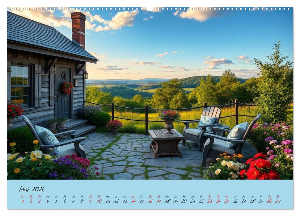 Zwischen Hügeln und Träumen – magische Orte, an denen die Zeit stillsteht (CALVENDO Wandkalender 2026)