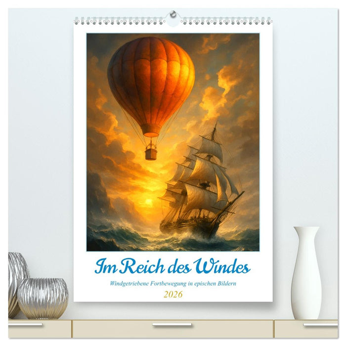 Im Reich des Windes (CALVENDO Premium Wandkalender 2026)