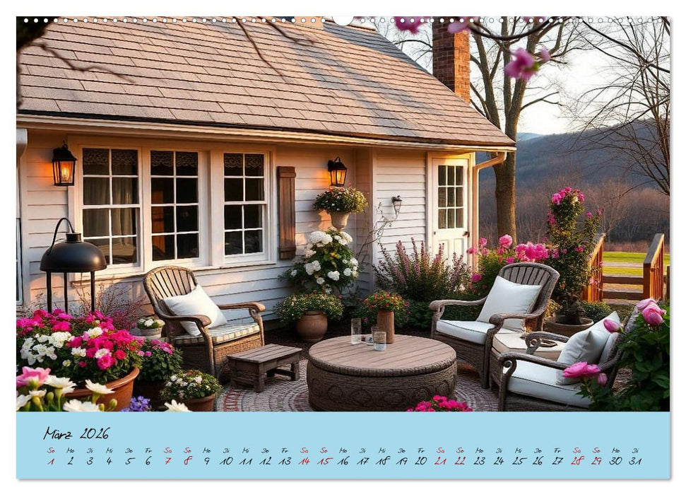 Zwischen Hügeln und Träumen – magische Orte, an denen die Zeit stillsteht (CALVENDO Premium Wandkalender 2026)