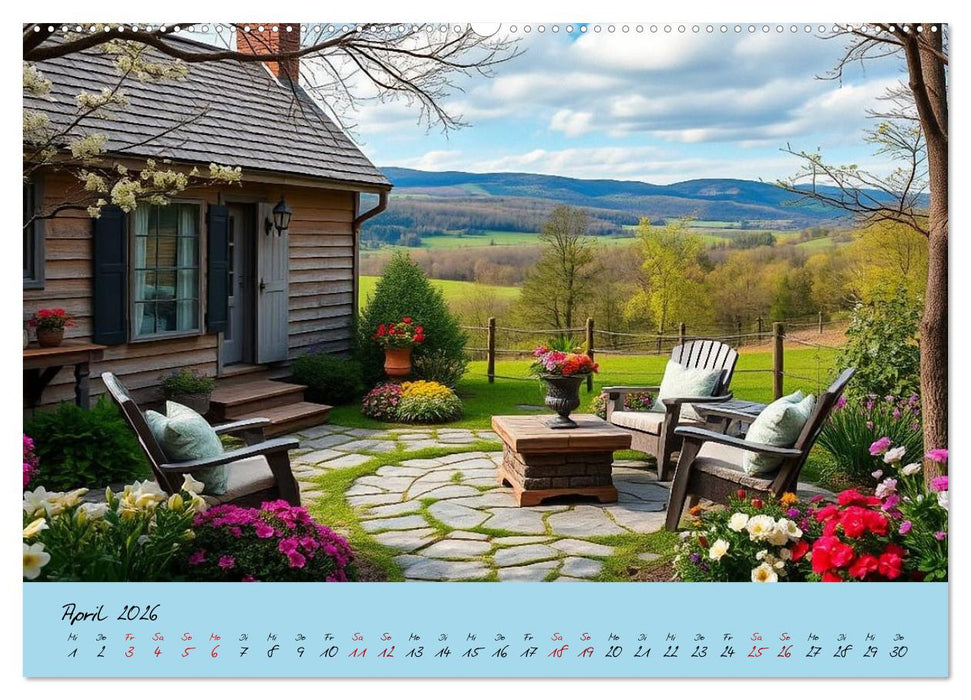 Zwischen Hügeln und Träumen – magische Orte, an denen die Zeit stillsteht (CALVENDO Premium Wandkalender 2026)