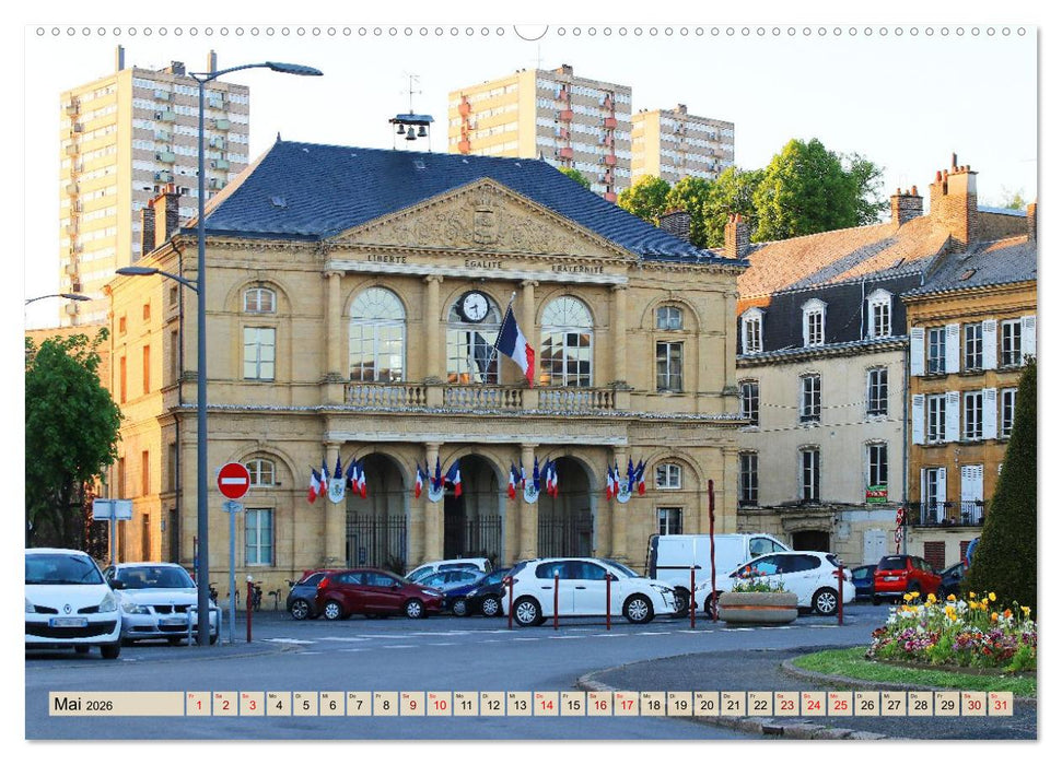 Frankreichs Nordosten - Montmédy, Sedan, Charleville-Mézières (CALVENDO Premium Wandkalender 2026)