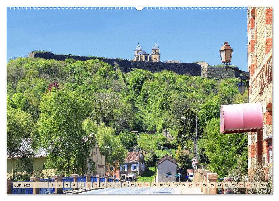 Frankreichs Nordosten - Montmédy, Sedan, Charleville-Mézières (CALVENDO Premium Wandkalender 2026)