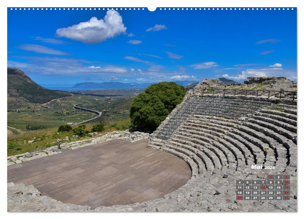 Sizilien – von Cefalù bis Trapani (CALVENDO Wandkalender 2026)