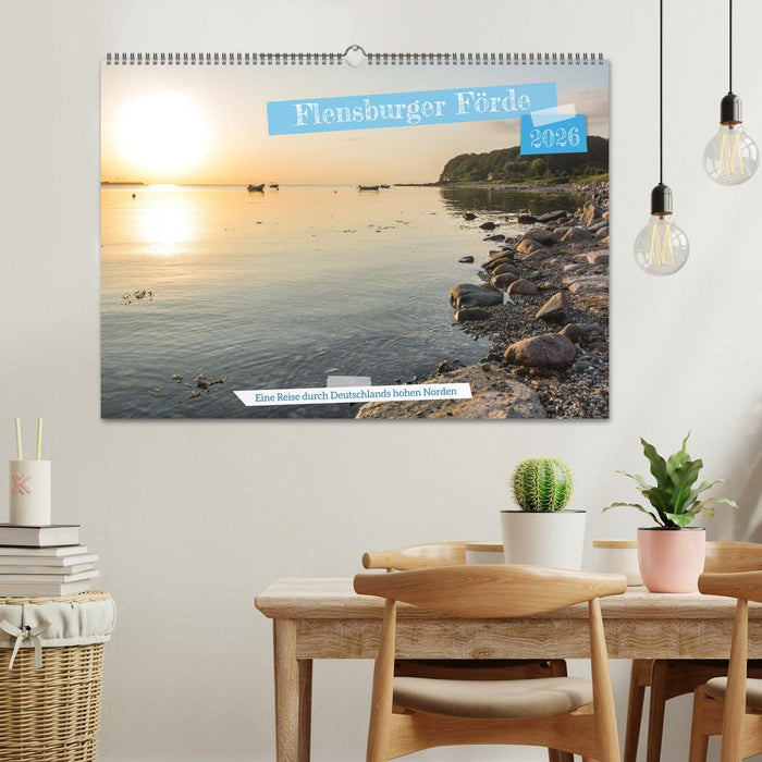 Flensburger Förde: Eine Reise durch Deutschlands hohen Norden (CALVENDO Wandkalender 2026)