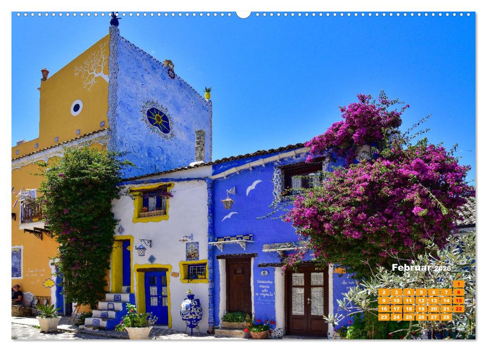 Sizilien – von Cefalù bis Trapani (CALVENDO Premium Wandkalender 2026)