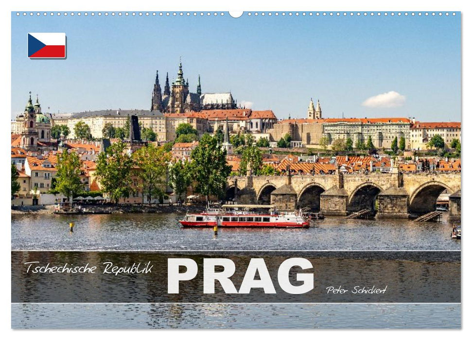 Tschechische Republik - Prag (CALVENDO Wandkalender 2026)