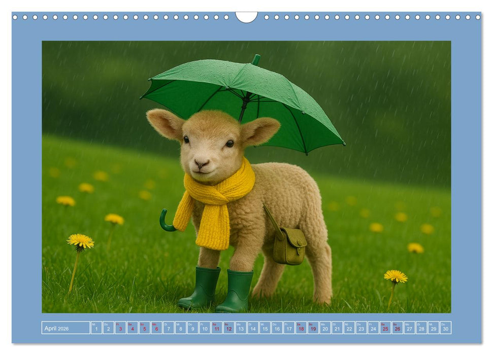 Tierbaby von heute! (CALVENDO Wandkalender 2026)