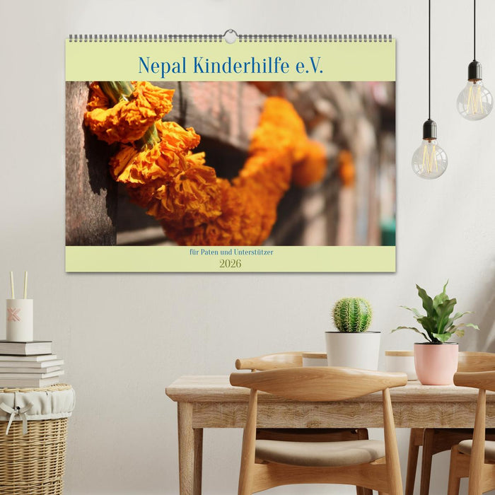 Kalender 2026 der Nepal Kinderhilfe e.V. (CALVENDO Wandkalender 2026)