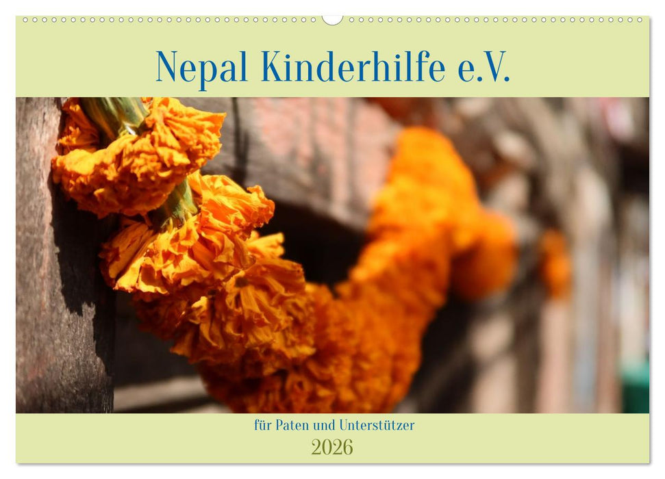 Kalender 2026 der Nepal Kinderhilfe e.V. (CALVENDO Wandkalender 2026)