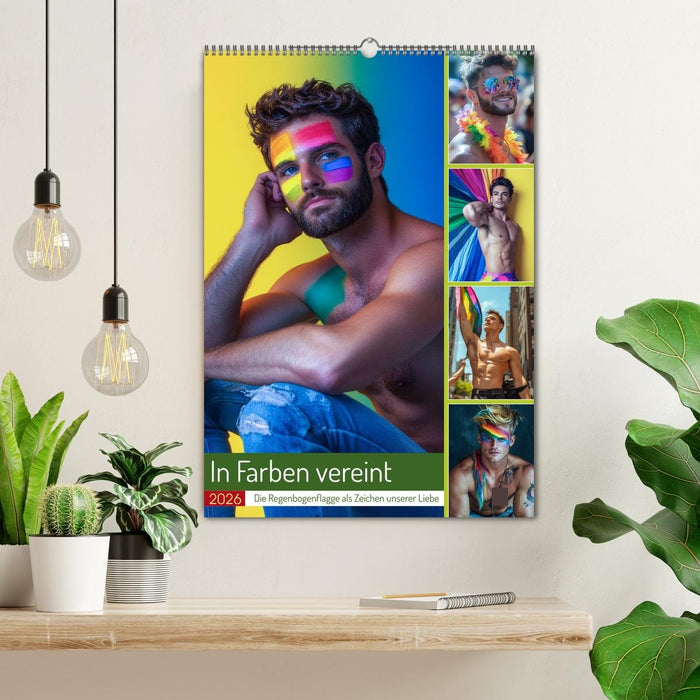 In Farben vereint (CALVENDO Wandkalender 2026)