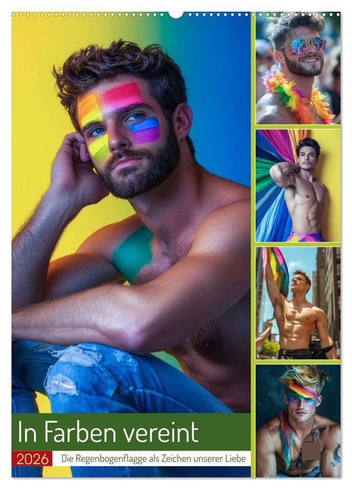 In Farben vereint (CALVENDO Wandkalender 2026)
