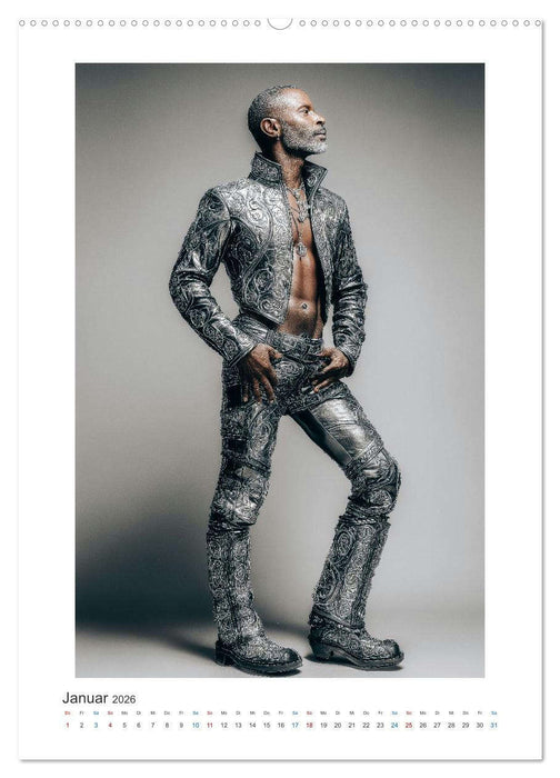 Art Fashion in Leder (CALVENDO Wandkalender 2026)