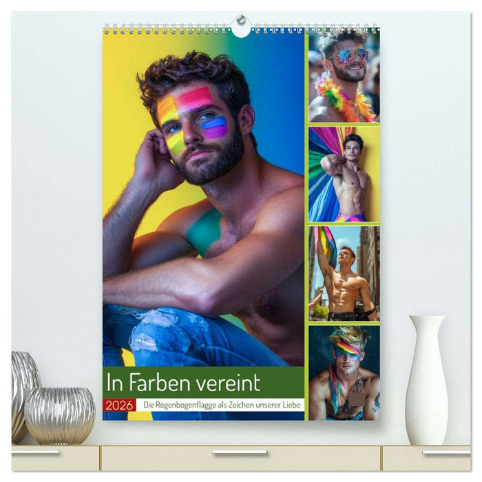 In Farben vereint (CALVENDO Premium Wandkalender 2026)