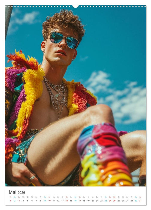In Farben vereint (CALVENDO Premium Wandkalender 2026)