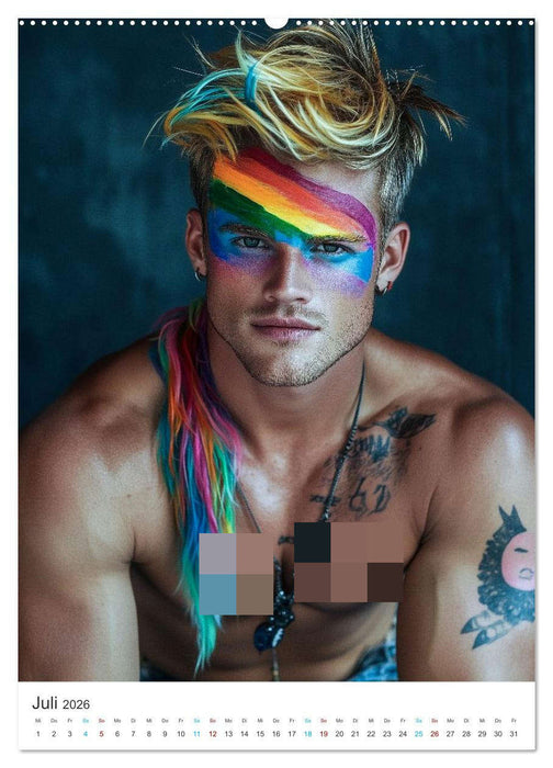 In Farben vereint (CALVENDO Premium Wandkalender 2026)