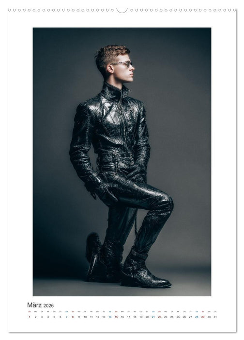 Art Fashion in Leder (CALVENDO Premium Wandkalender 2026)